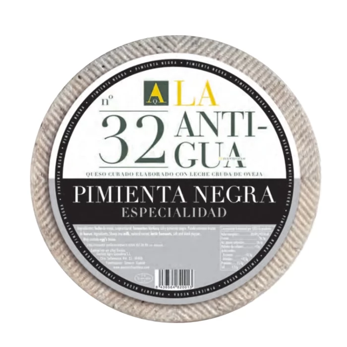 La Antigua sir CON PIMIENTA NEGRA No.32