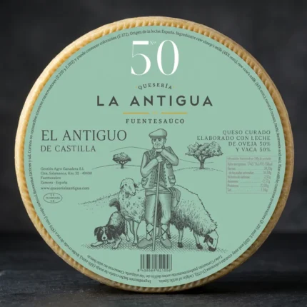 La Antigua El Antiguo de Castilla zreli sir No 50 u kolutu sa zelenom etiketom