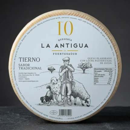 Mladi ovčji sir La Antigua Tierno No 10 - kolut