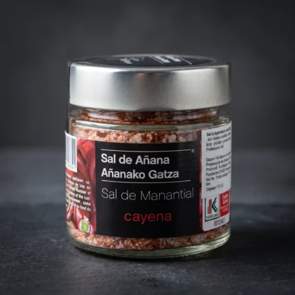 Sal de Añana izvorska sol s kajenskim paprom 180 g
