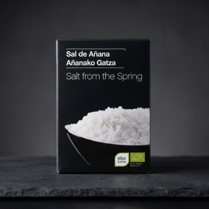 Sal de Añana krupna izvorska sol 250 g u crnoj kutiji