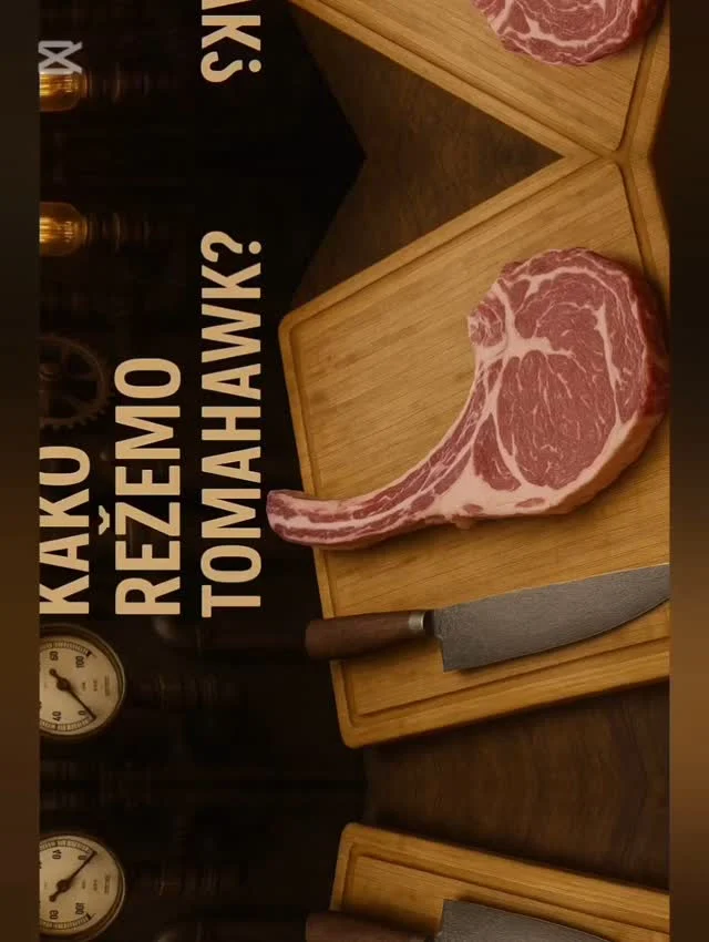 Kako ispeći Tomahawk na Monolithu – od početka do kraja metodom reverse sear
Velik komad mesa? Nema straha – uz ovaj recept si grill majstor!

1. Zagrij Monolith na cca 120°C ♨️

2. Začini samo solju 🧂

3. Stavi meso na indirektnu zonu i peci dok ne dosegne 45–48°C u sredini 🌡️

4. Makni i odmori meso 10 minuta ⏳

5. U međuvremenu digni temperaturu roštilja na 220–250°C (otvori zrak, dodaj ugljen) 🔥

6. Završi pečenje direktno iznad žara – 1 min po strani za savršenu koricu

7. Kratki odmor, reži i uživaj ✂️🥩

Rezultat? Sočan i savršeno pečen Tomahawk s aromom dima.
Bez kompliciranja. Samo vrhunski užitak.

—
#TomahawkSteak #ReverseSear #MonolithGrill #GastroBranimir #BBQLife #SteakMasters #GrillMajstor #PremiumOkus